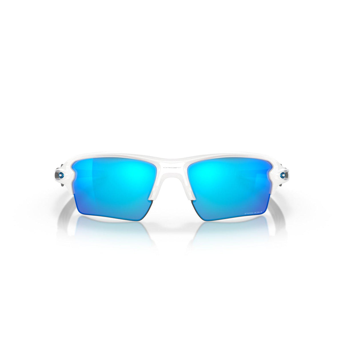 Oakley Flak 2.0 XL Sunglasses - Polished White/Prizm Sapphire