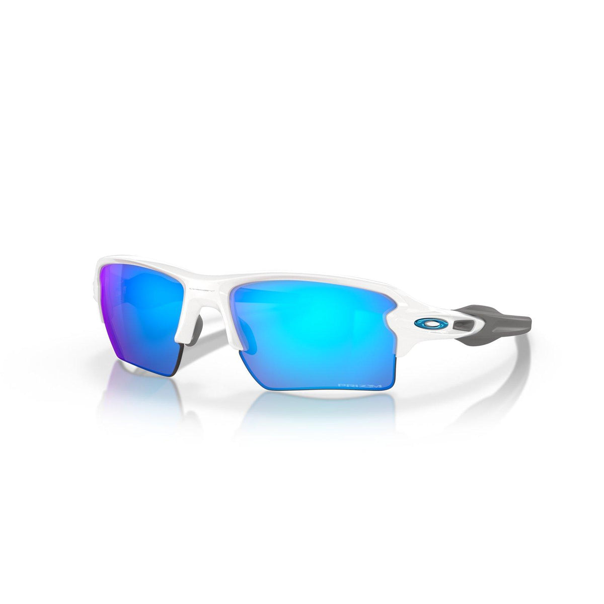 Oakley Flak 2.0 XL Sunglasses - Polished White/Prizm Sapphire