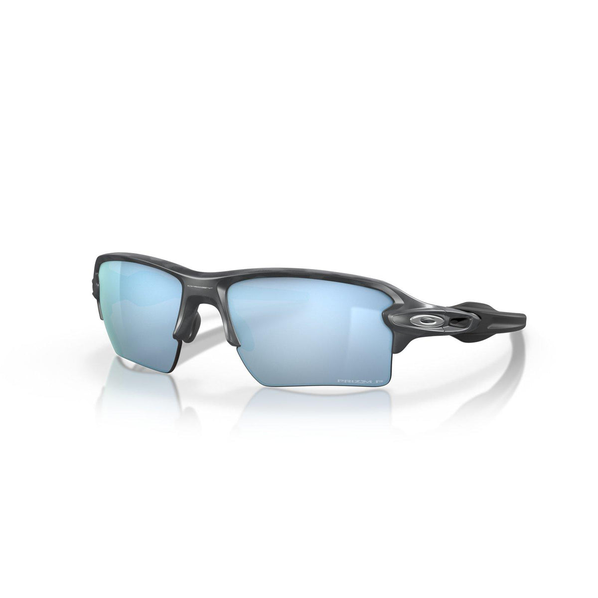 Oakley Flak 2.0 XL Sunglasses - Matte Black Camo/Prizm Deep Water Polarized