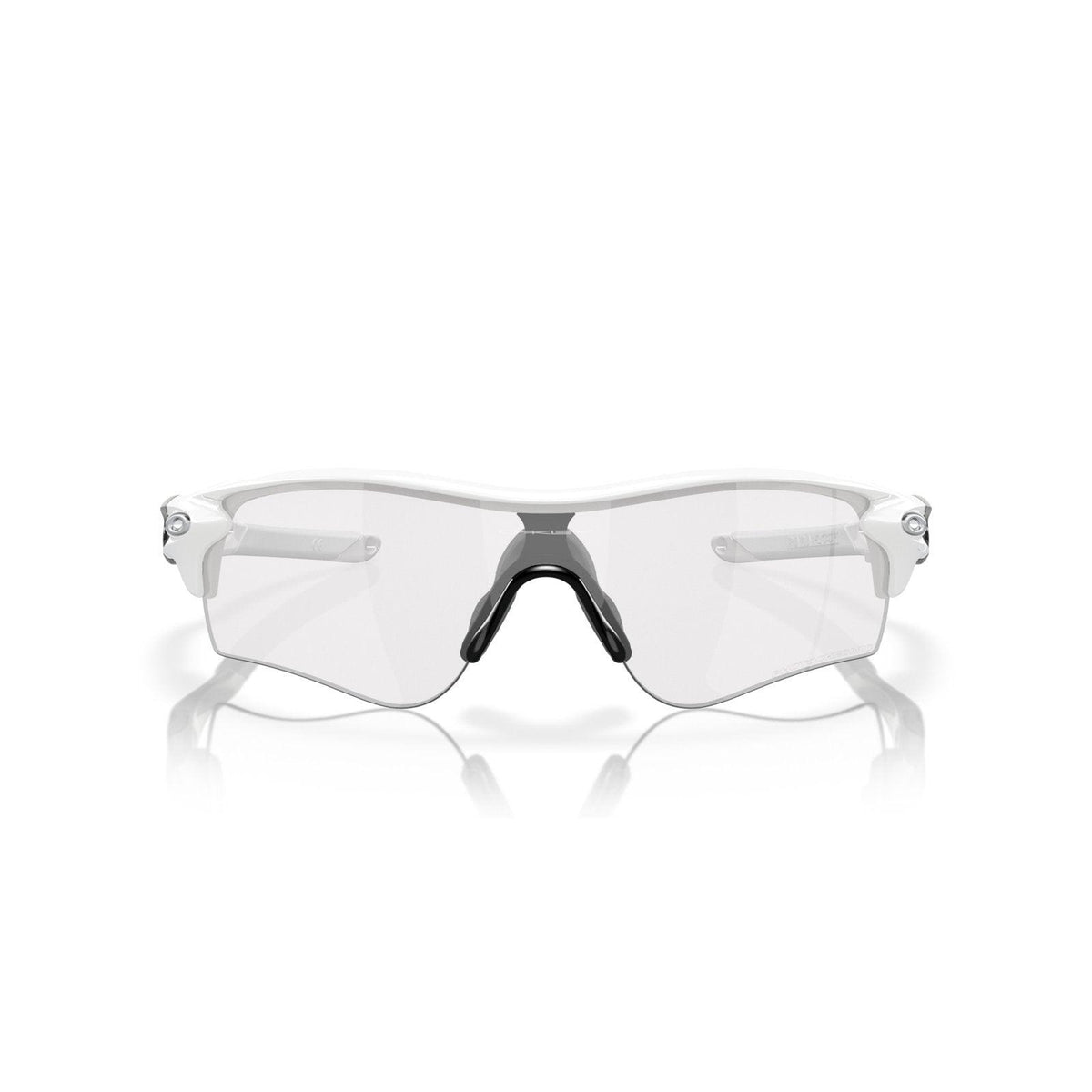 Oakley RadarLock Path (Low Bridge Fit) Sunglasses - White Out/Clear to Black Iridium Photochromic