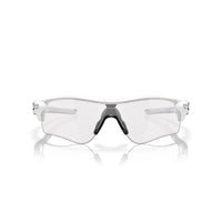 Oakley RadarLock Path (Low Bridge Fit) Sunglasses - White Out/Clear to Black Iridium Photochromic