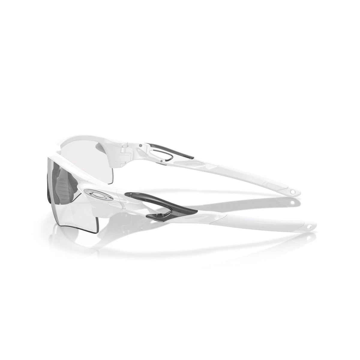 Oakley RadarLock Path (Low Bridge Fit) Sunglasses - White Out/Clear to Black Iridium Photochromic