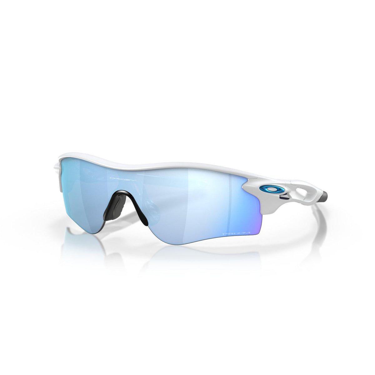 Oakley RadarLock Path (Low Bridge Fit) Sunglasses - Matte White/Prizm Deep Water Polarized