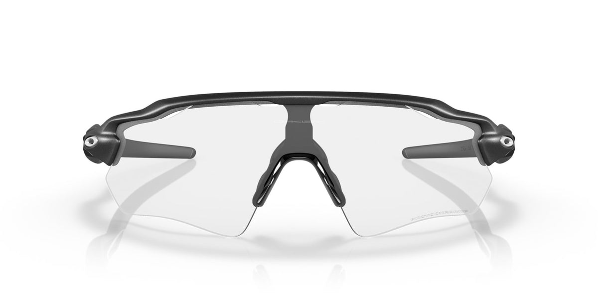 Oakley Radar EV Path Sunglasses - Steel/Clear to Black Iridium Photochromic