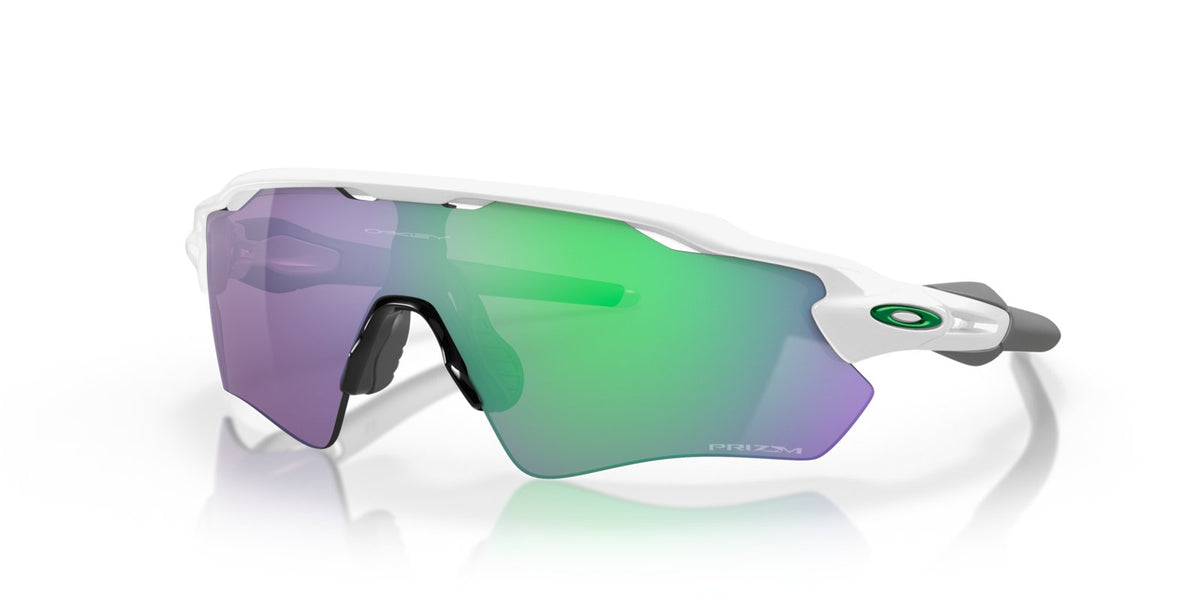 Oakley Radar EV Path Sunglasses - Polished White/Prizm Jade