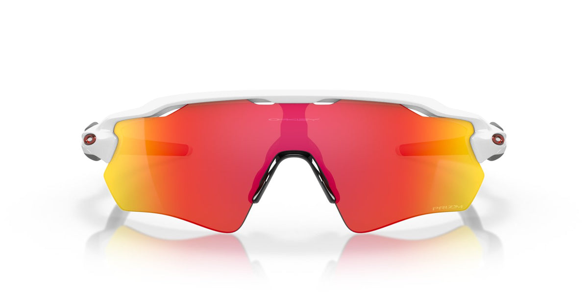Oakley Radar EV Path Sunglasses - Polished White/Prizm Ruby