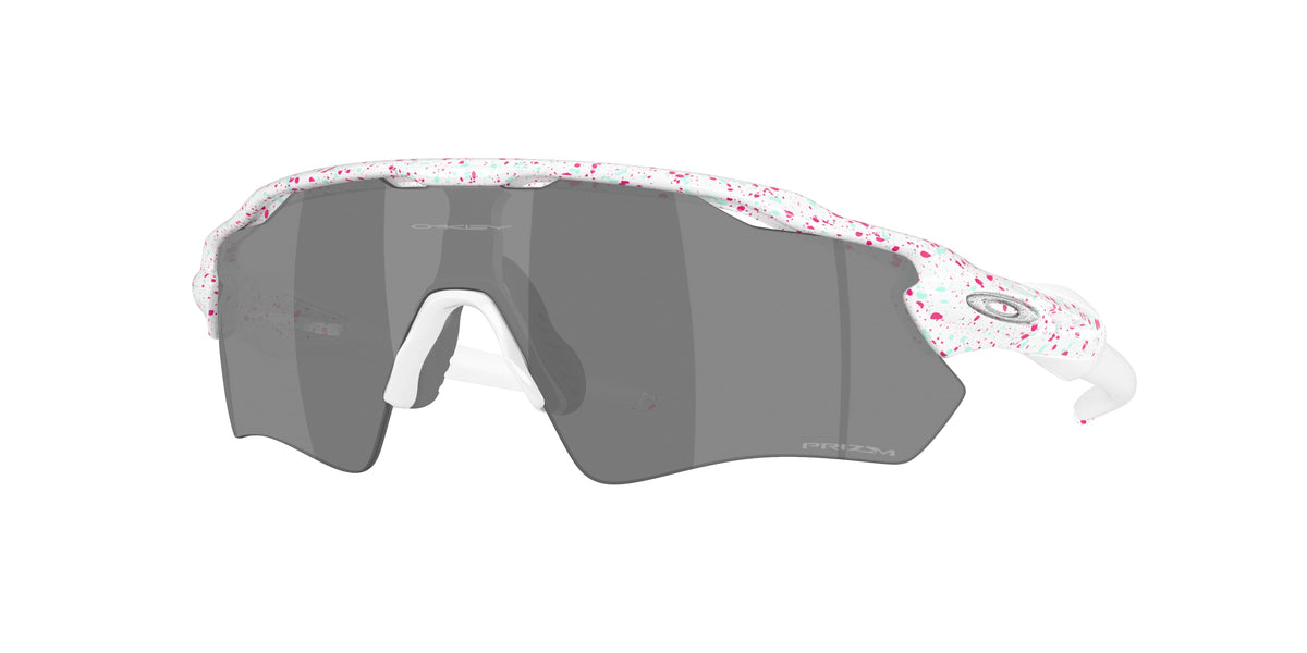 Oakley Radar EV Path Sunglasses - Polished White Splatter/Prizm Black