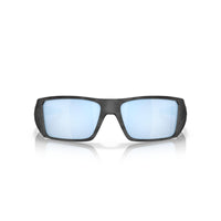 Oakley Heliostat Sunglasses - Matte Black Camo/Prizm Deep Water Polarized