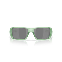 Oakley Heliostat Sunglasses - Matte Transparent Jade/Prizm Black