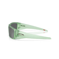 Oakley Heliostat Sunglasses - Matte Transparent Jade/Prizm Black