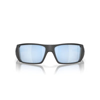 Oakley Heliostat Sunglasses - Matte Black/Prizm Deep Water Polarized