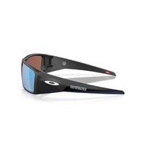 Oakley Heliostat Sunglasses - Matte Black/Prizm Deep Water Polarized