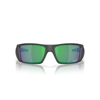 Oakley Heliostat Sunglasses - Matte Black/Prizm Jade