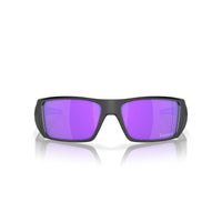 Oakley Heliostat Sunglasses - Matte Black/Prizm Violet