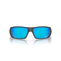 Oakley Heliostat Sunglasses - Matte Black/Prizm Sapphire