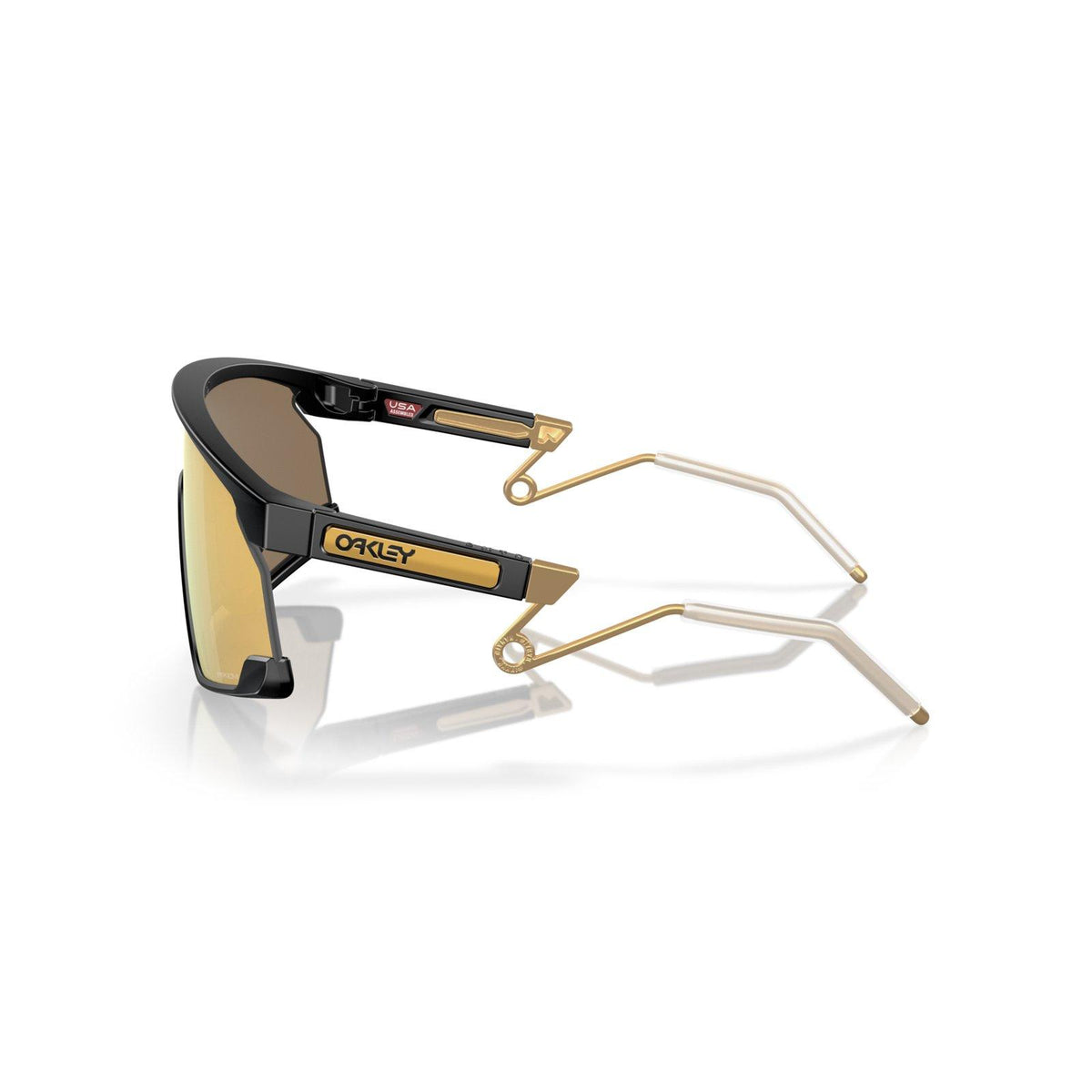 Oakley BXTR Metal Sunglasses - Matte Black/Prizm 24K