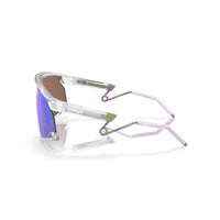 Oakley BXTR Metal Sunglasses - Matte Clear/Prizm Violet