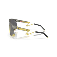 Oakley BXTR Metal Sunglasses - Matte Grey Ink/Vintage Gold/Prizm Black