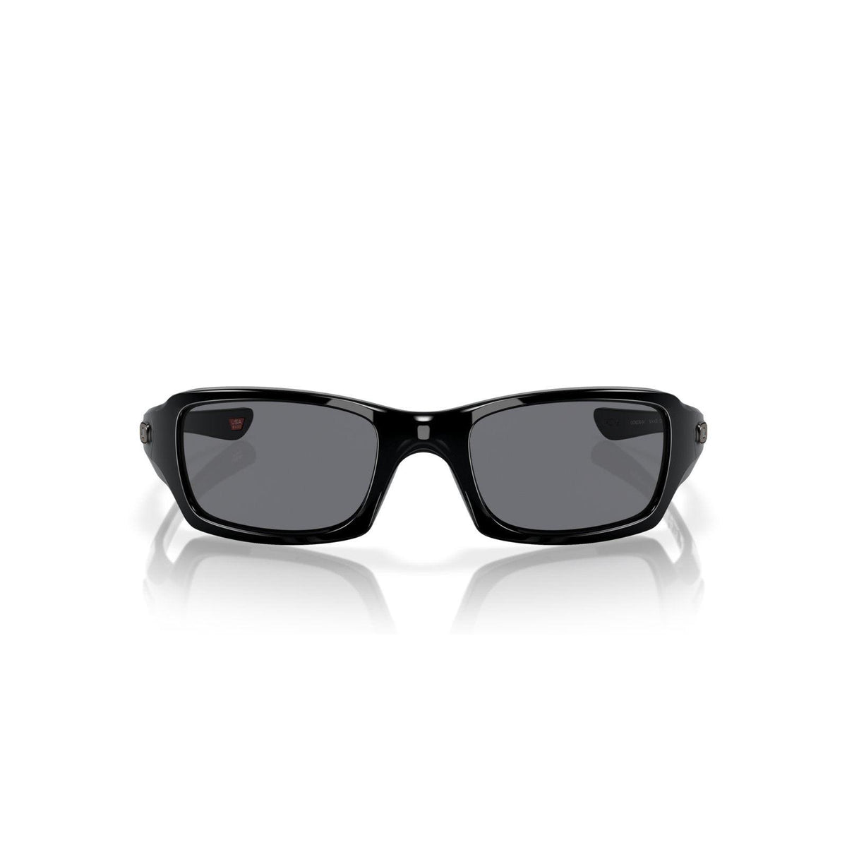 Oakley Fives Squared Sunglasses - Polished Black/Grey