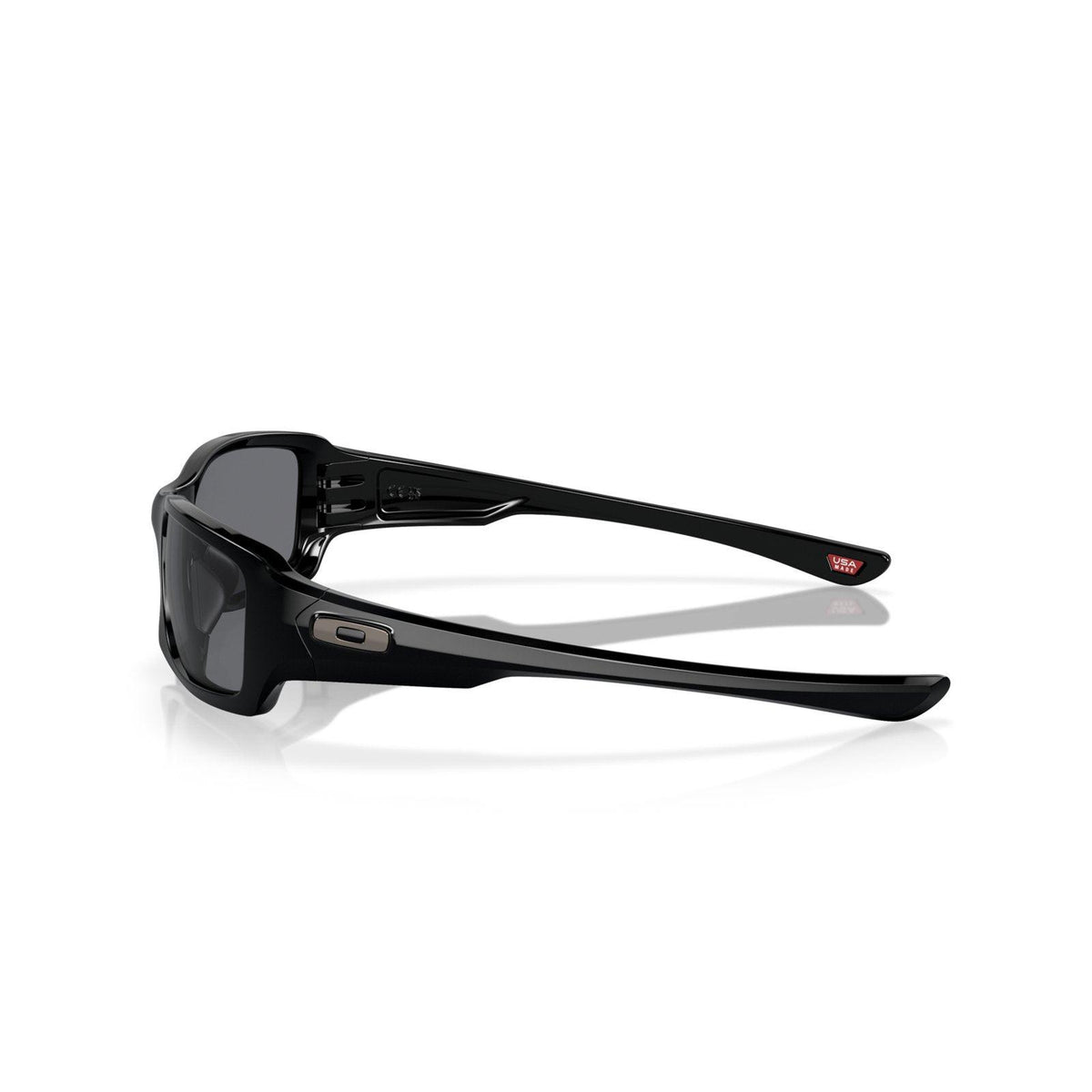 Oakley Fives Squared Sunglasses - Polished Black/Grey