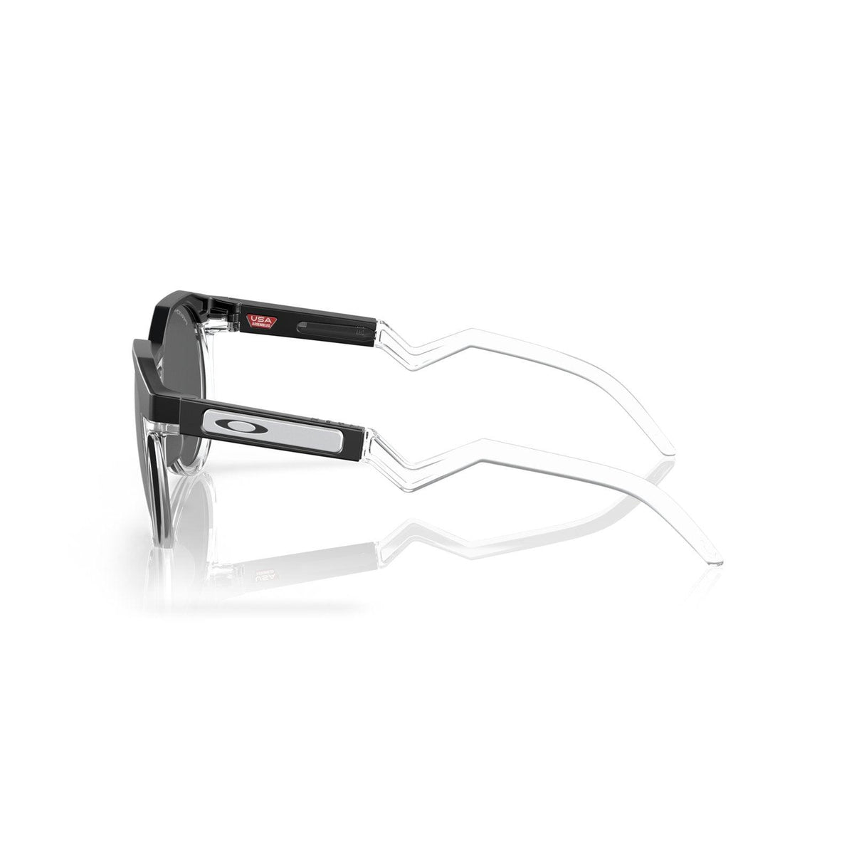 Oakley HSTN (Low Bridge Fit) Sunglasses - Matte Black/Prizm Black Polarized