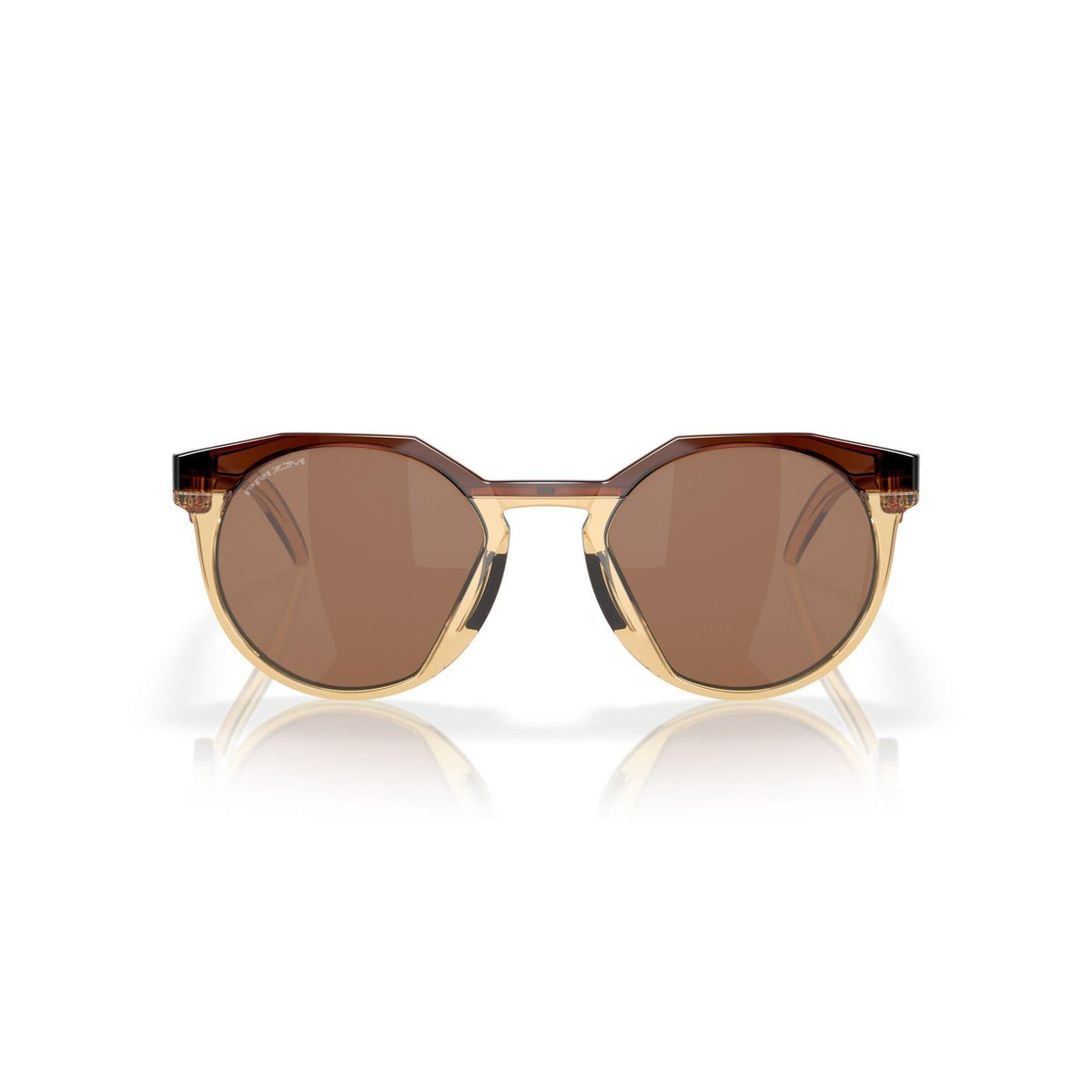 Oakley HSTN (Low Bridge Fit) Sunglasses - Dark Amber/Light Curry/Prizm Tungsten
