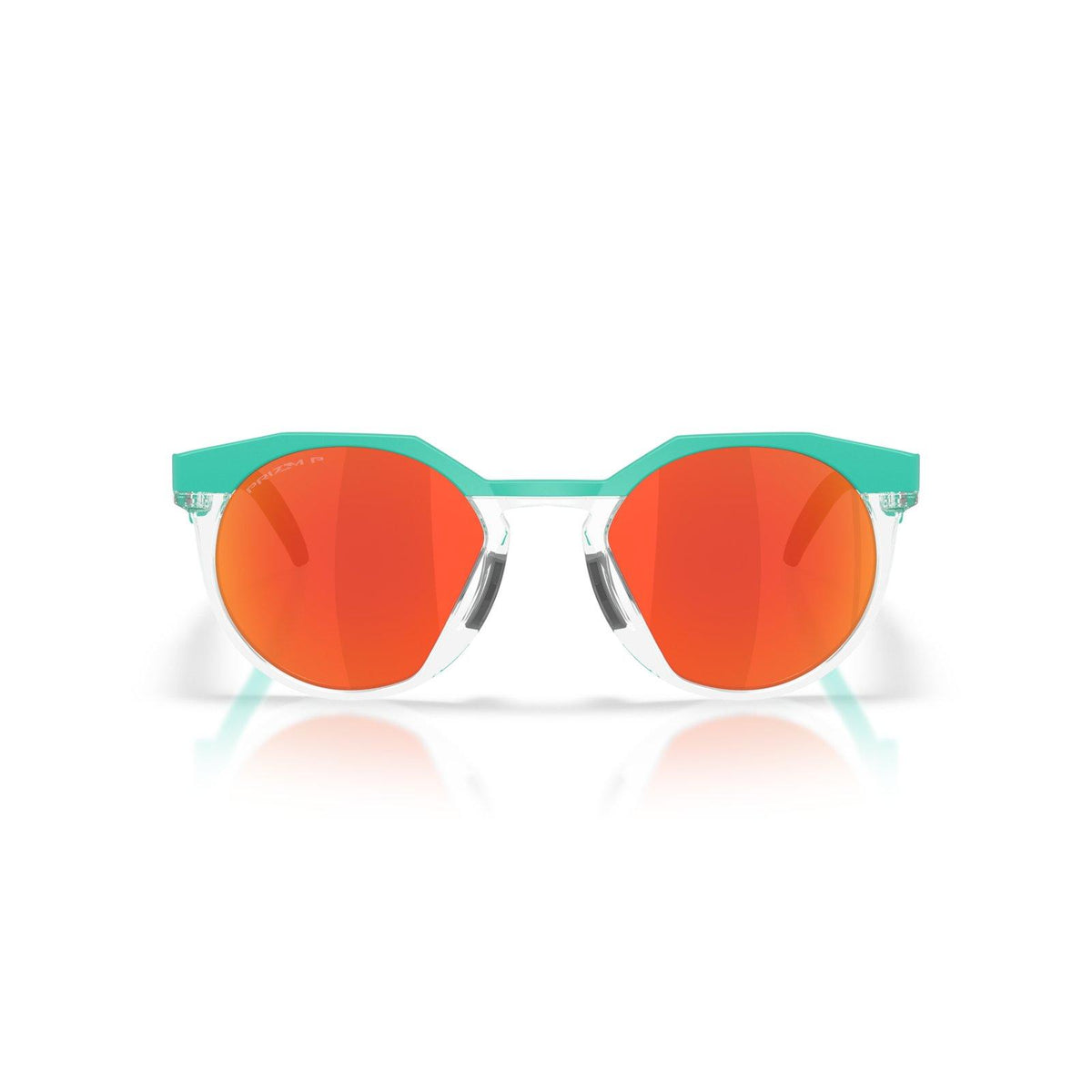 Oakley HSTN (Low Bridge Fit) Sunglasses - Celeste/Prizm Ruby Polarized