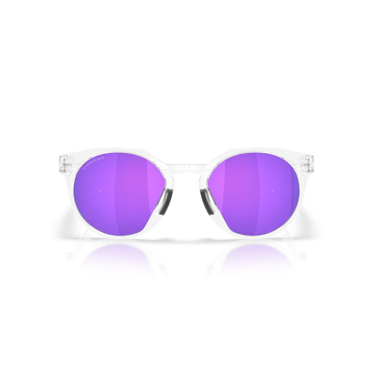 Oakley HSTN (Low Bridge Fit) Sunglasses - Clear/Prizm Violet