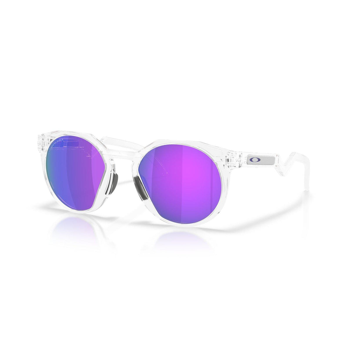 Oakley HSTN (Low Bridge Fit) Sunglasses - Clear/Prizm Violet