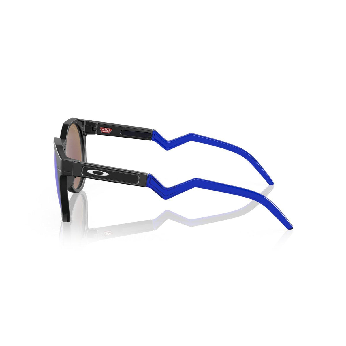 Oakley HSTN Sunglasses - Matte Black/Prizm Sapphire Polarized