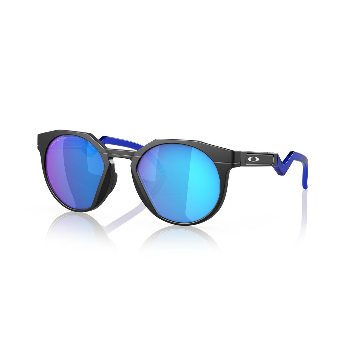 Oakley HSTN Sunglasses - Matte Black/Prizm Sapphire Polarized