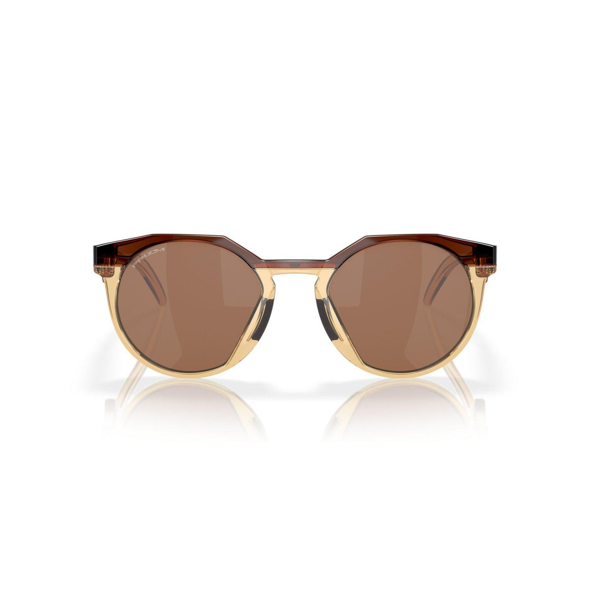 Oakley HSTN Sunglasses - Dark Amber/Light Curry/Prizm Tungsten