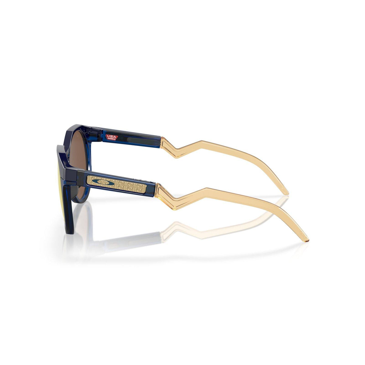 Oakley HSTN Sunglasses - Navy/Transparent Blue/Prizm 24K Polarized
