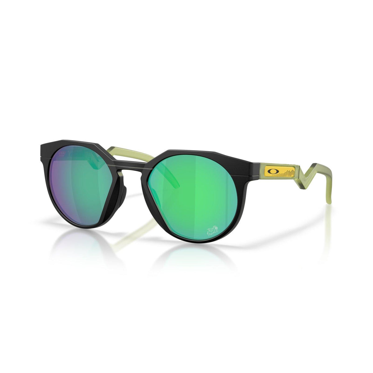 Oakley HSTN Sunglasses - Matte Black/Prizm Jade