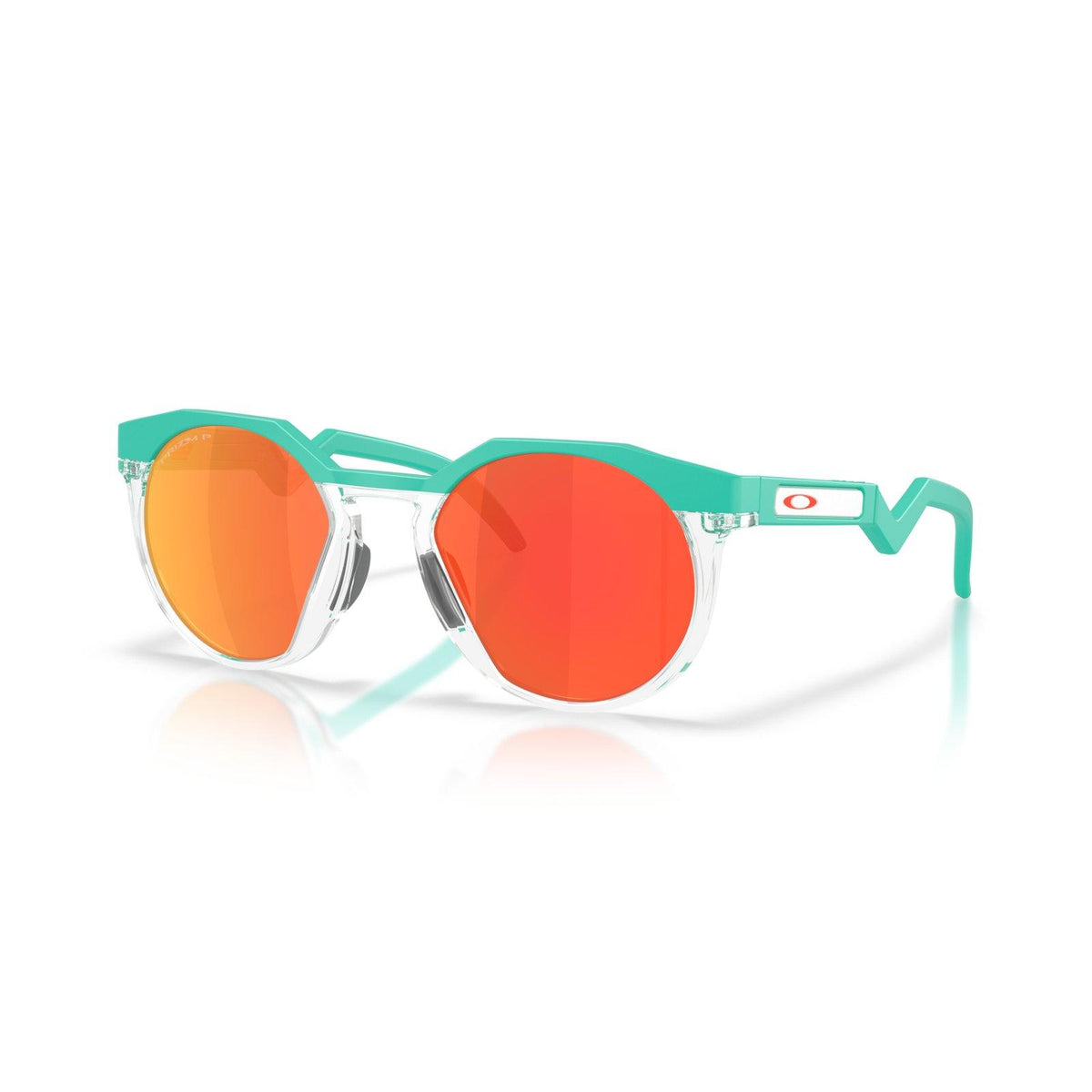 Oakley HSTN Sunglasses - Celeste/Prizm Ruby Polarized