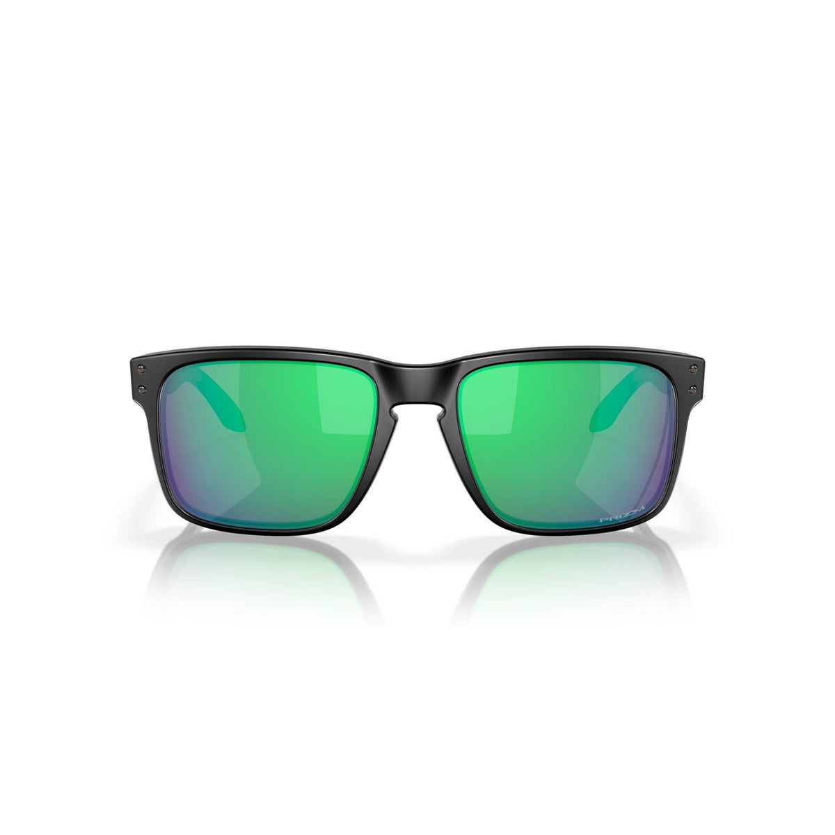 Oakley Holbrook (Low Bridge Fit) Sunglasses - Matte Black Ink/Prizm Jade