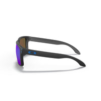 Oakley Holbrook (Low Bridge Fit) Sunglasses - Matte Black/Prizm Sapphire Polarized