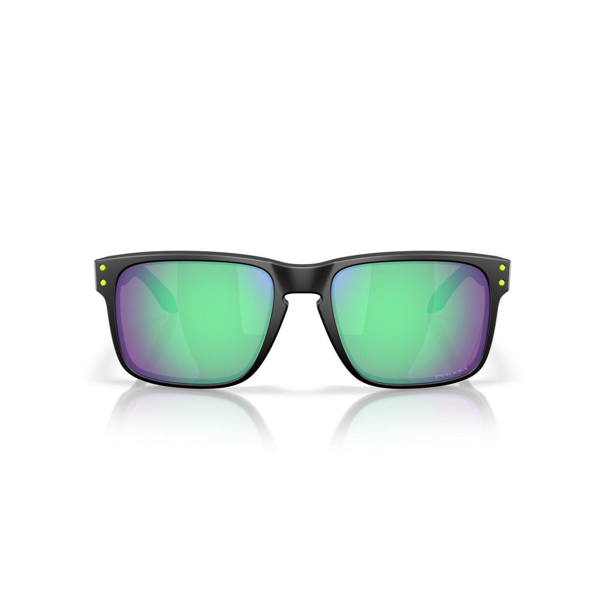Oakley Holbrook (Low Bridge Fit) Sunglasses - Matte Black/Prizm Road Jade