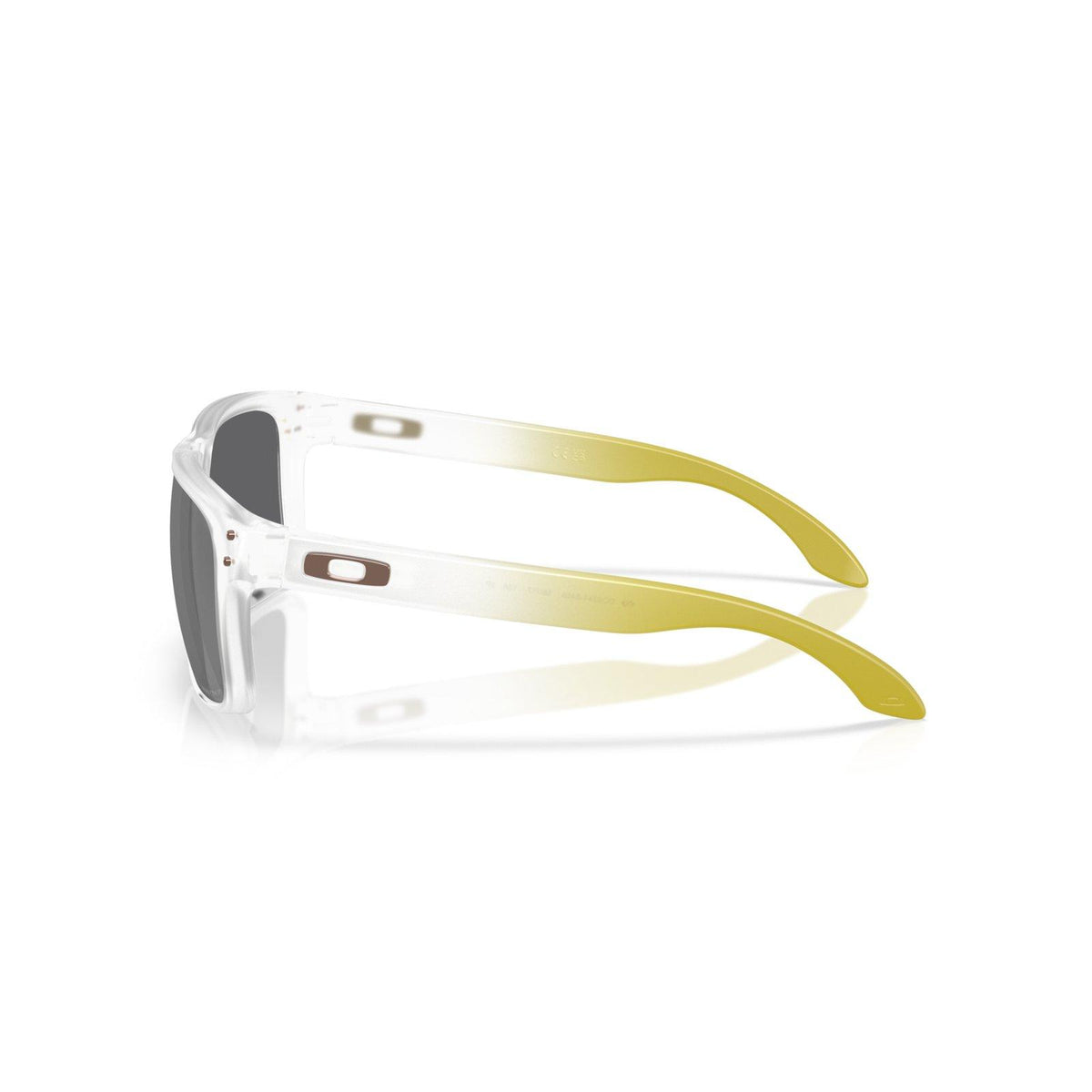 Oakley Holbrook (Low Bridge Fit) Sunglasses - Matte Clear/Prizm Black Polarized
