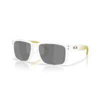 Oakley Holbrook (Low Bridge Fit) Sunglasses - Matte Clear/Prizm Black Polarized