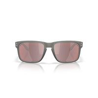 Oakley Holbrook (Low Bridge Fit) Sunglasses - Transparent Grey Smoke/Prizm Snow Black Iridium