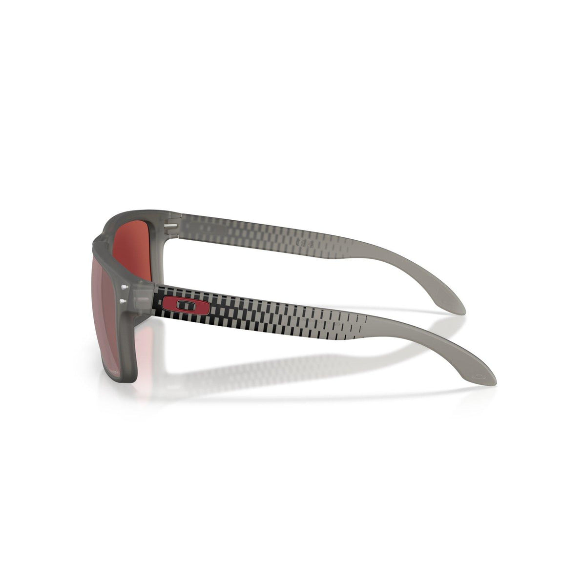 Oakley Holbrook (Low Bridge Fit) Sunglasses - Transparent Grey Smoke/Prizm Snow Black Iridium