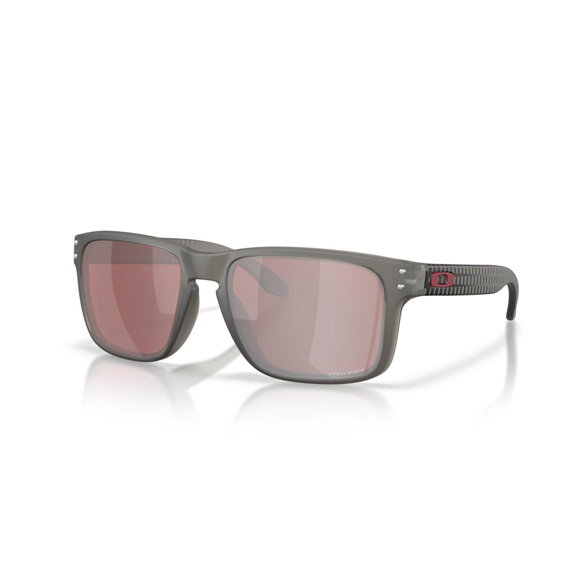 Oakley Holbrook (Low Bridge Fit) Sunglasses - Transparent Grey Smoke/Prizm Snow Black Iridium