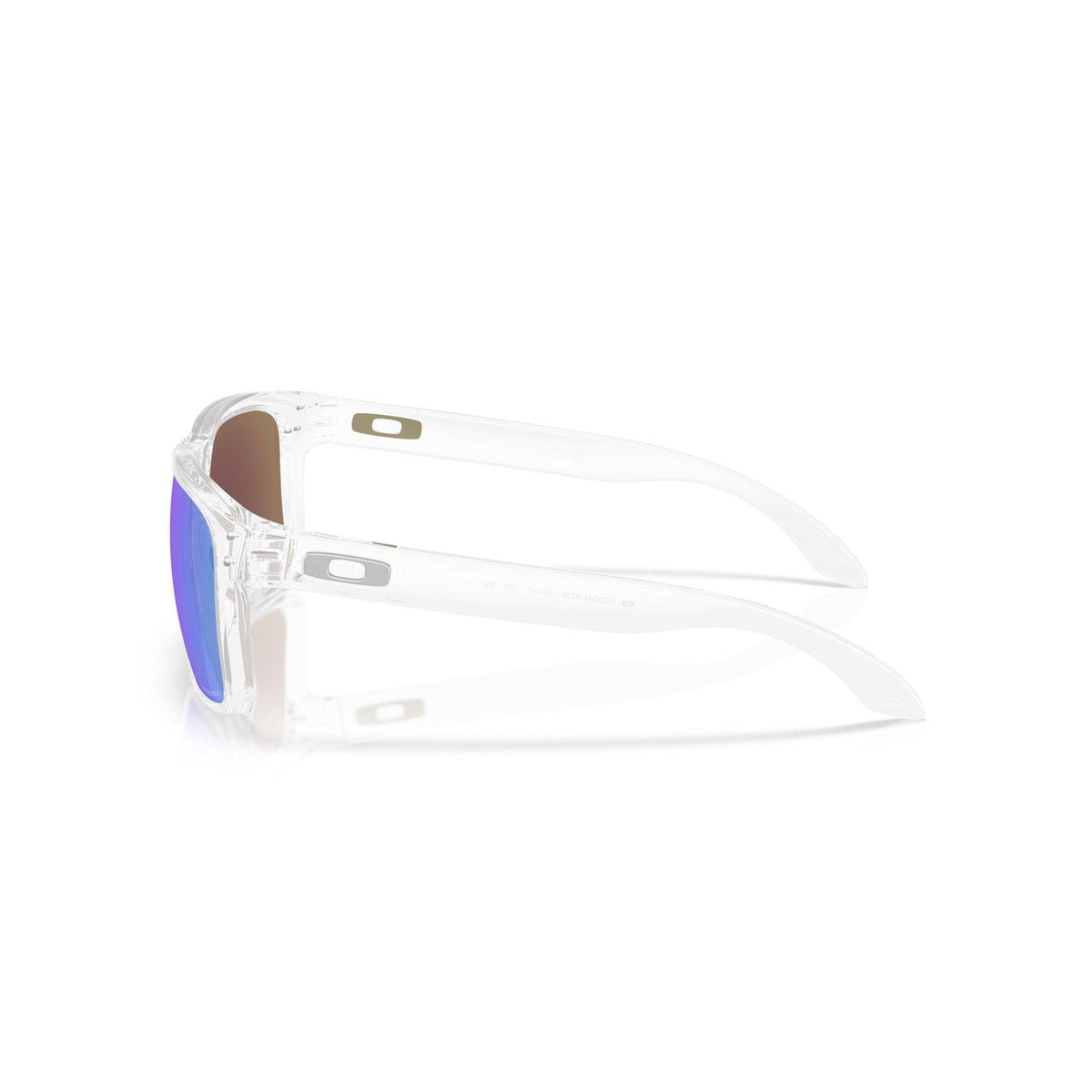 Oakley Holbrook (Low Bridge Fit) Sunglasses - Clear/Prizm Sapphire