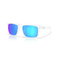 Oakley Holbrook (Low Bridge Fit) Sunglasses - Clear/Prizm Sapphire
