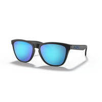 Oakley Frogskins (Low Bridge Fit) Sunglasses - Matte Black/Prizm Sapphire