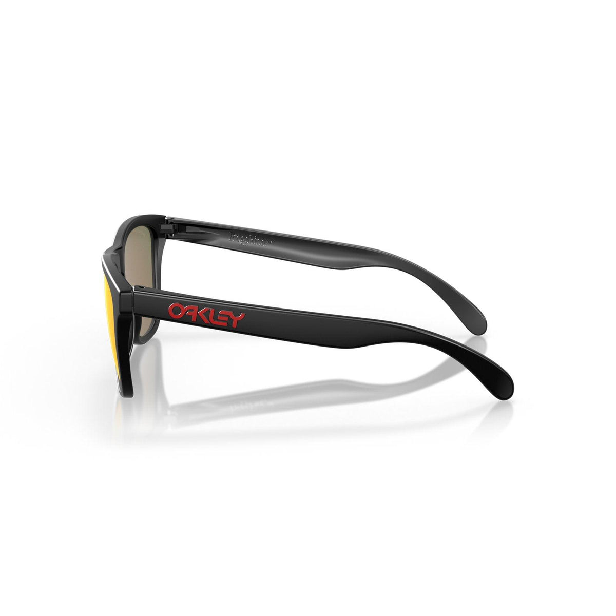 Oakley Frogskins (Low Bridge Fit) Sunglasses - Matte Black/Prizm Ruby