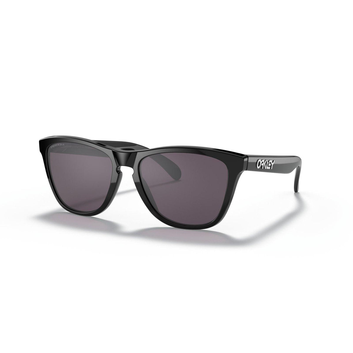 Oakley Frogskins (Low Bridge Fit) Sunglasses - Polished Black/Prizm Grey