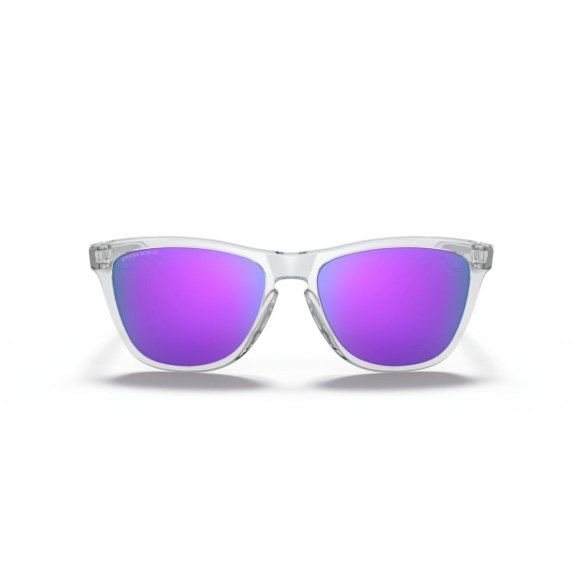 Oakley Frogskins (Low Bridge Fit) Sunglasses - Polished Clear/Prizm Violet