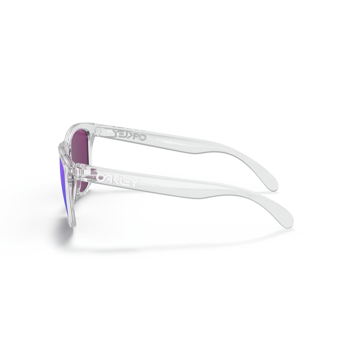 Oakley Frogskins (Low Bridge Fit) Sunglasses - Polished Clear/Prizm Violet